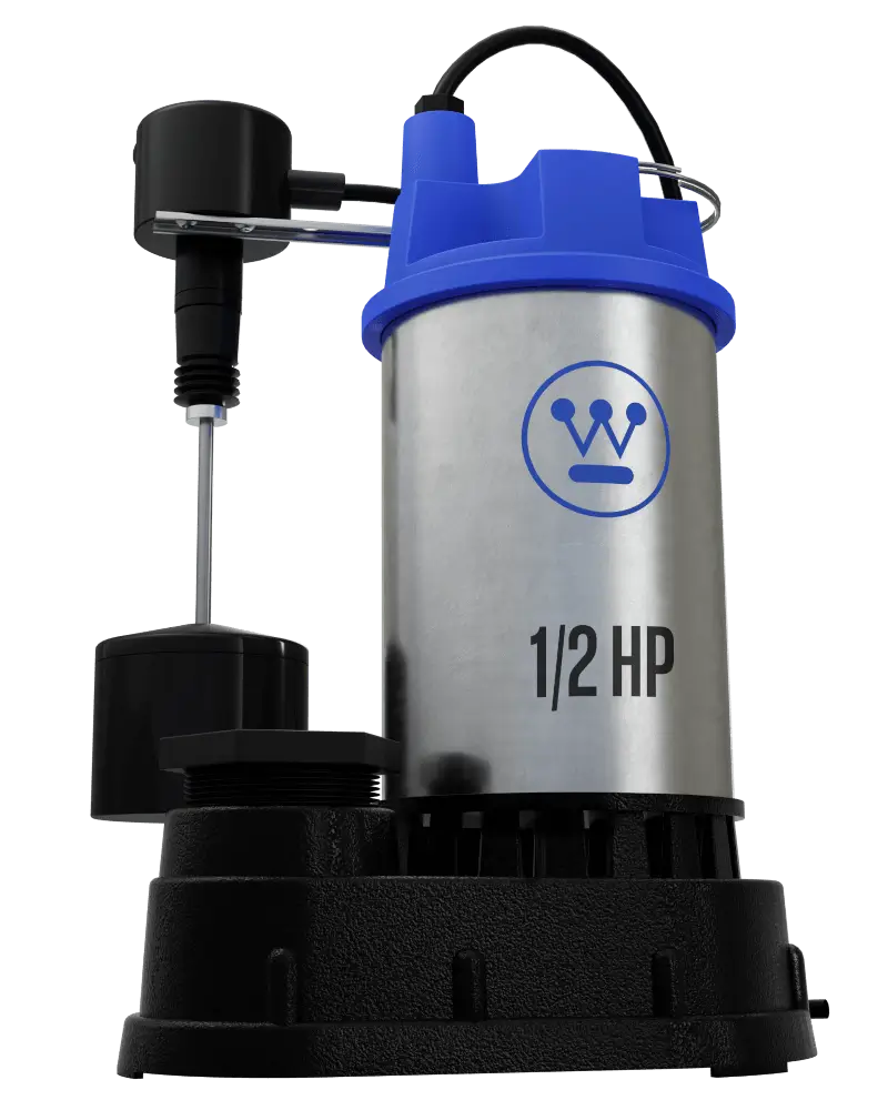 Westinghouse | WH50SS | ½ HP SS/CI Submersible Sump Pump image