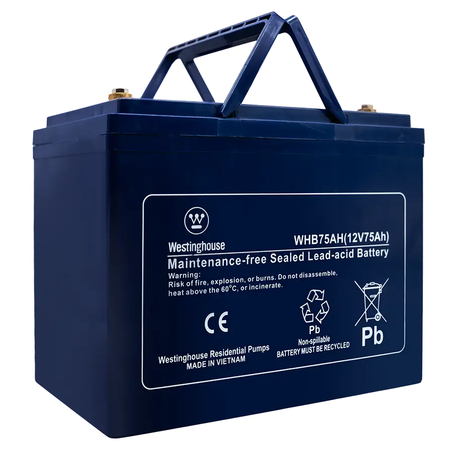 Westinghouse | WHB75AH | 12V 75-amp Hour Battery image